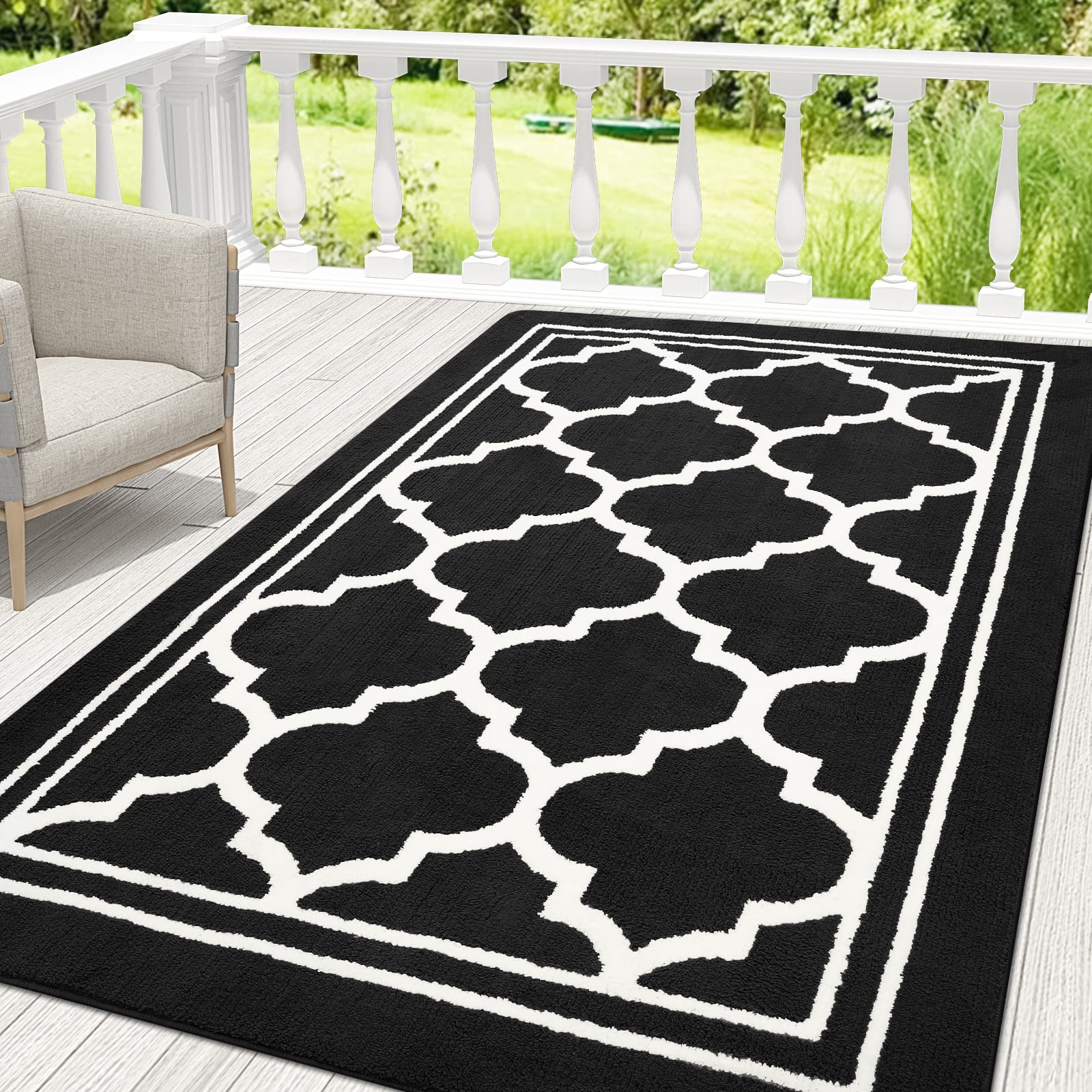 Buganda Indoor Door Mat, Resist Dirt And Absorbent Entrance Mat, Anti-Slip, Low Profile Inside Floor Mat Doormat For Entryway (7